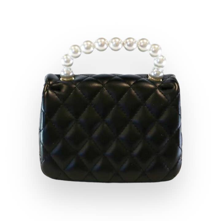 Doe a Dear - Wholesale Crossbody Bag - Kids - P15 B1303 Quilted Leather Purse w/ Charms (2 Colors)9