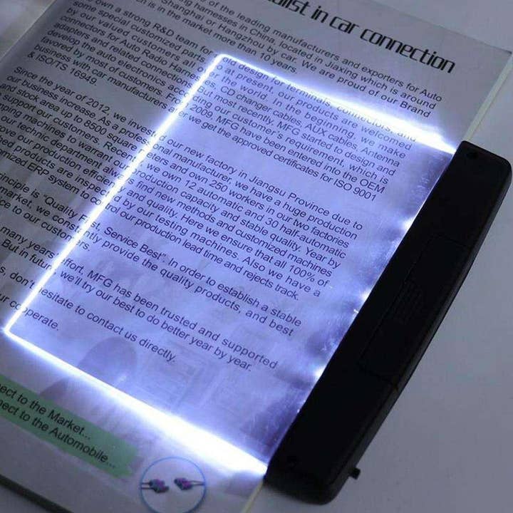 VIGOR - Vente Lampes de lecture - Lampe de lecture LED avec protection oculaire pour étudiants, cadeau créatif, tablette, lampe d'étude, dortoir d'étudiants, livre de nuit (paquet de 10)1