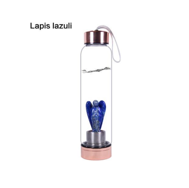 Crystolver (We Cover All Import Fees) – wholesale Water bottle – Angel Crystal Glass Water Bottle4