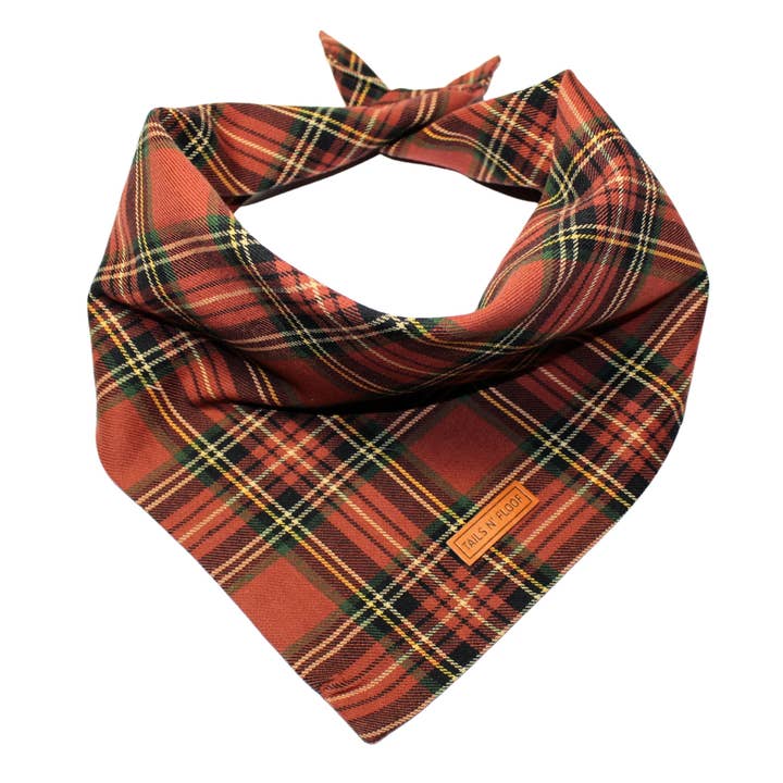 TAILS N FLOOF - Wholesale Pet Bandana - Dog - Log Cabin