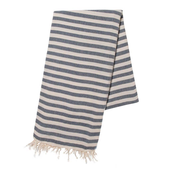 Toalha turca ENPAM Navy por atacado de Buldano