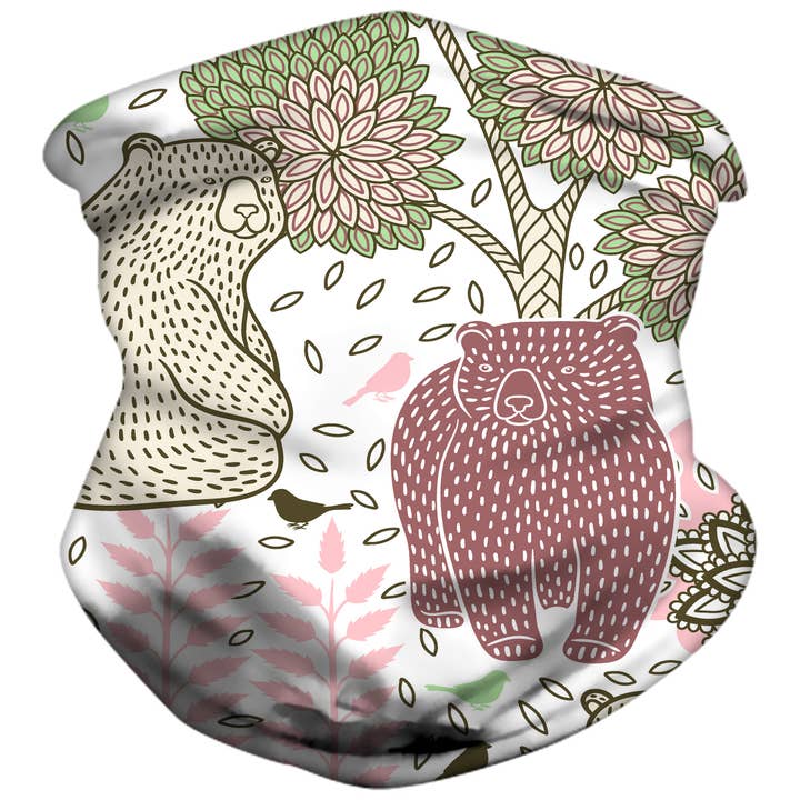 Real Sic - Wholesale Protective Face Mask/Shield - Cooling Neck Gaiter Protection Face Mask For Kids (Bears)1