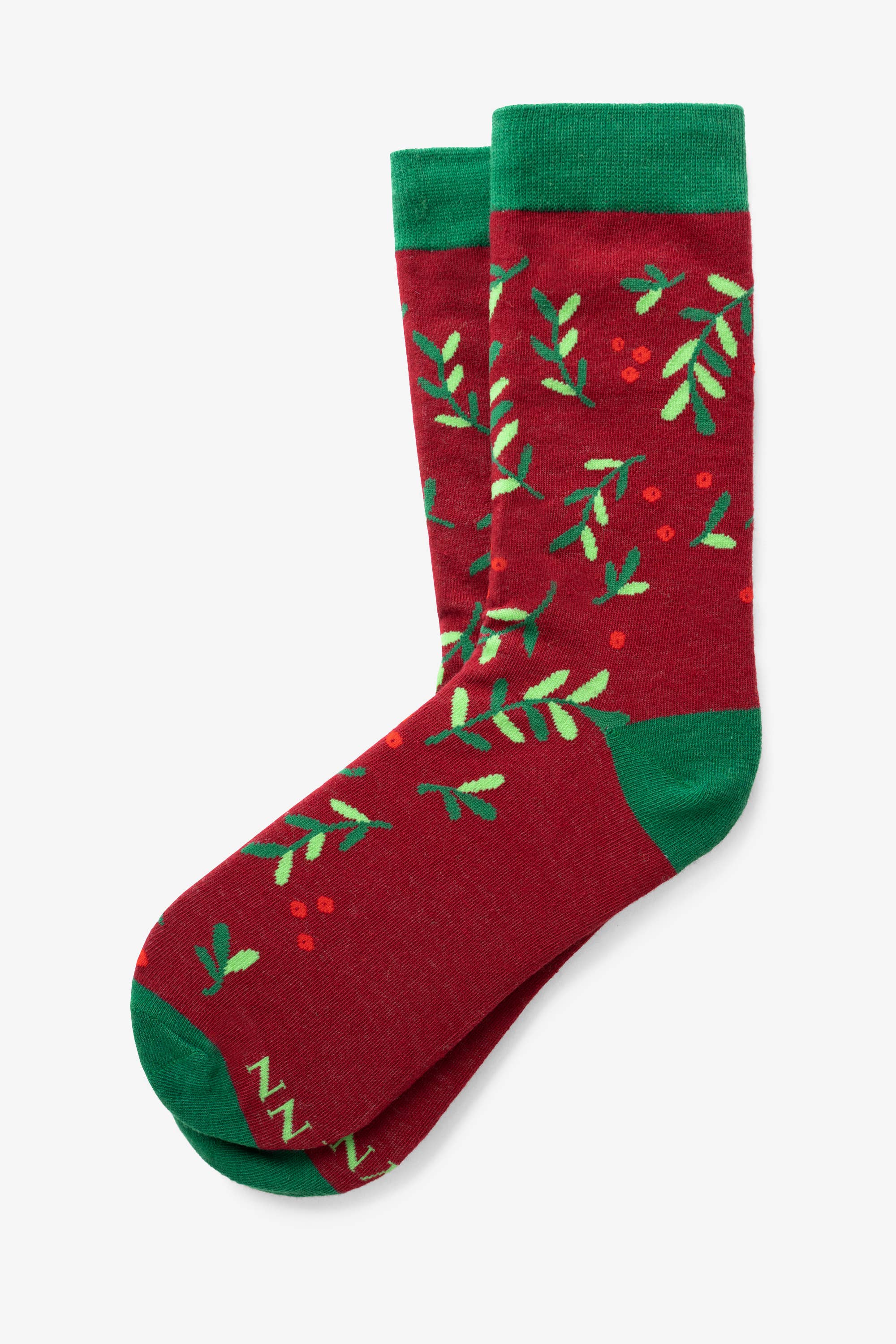 Alynn - Wholesale Socks - Men's - Under the Mistletoe Carded Cotton Sock by Alynn0