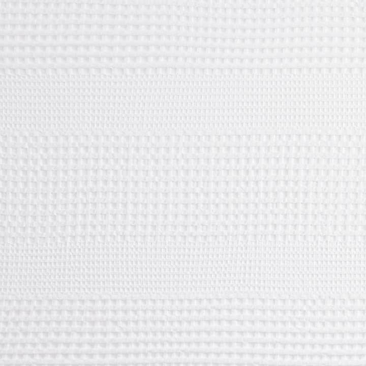 Olliix - Vente Rideaux de douche - Rideau de douche en coton tissé gaufré de poids moyen Blanc1