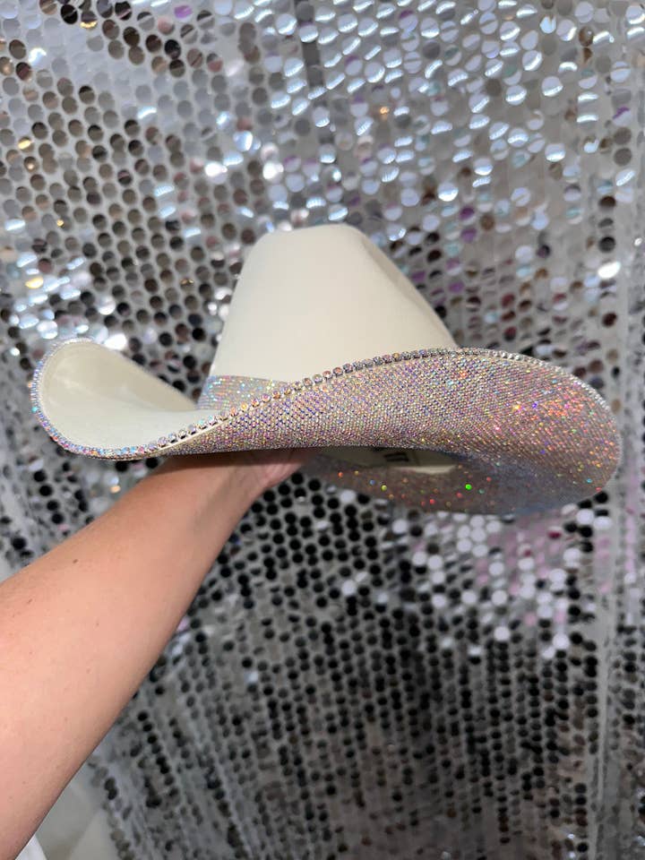 Sand & Ab Hat (Round Style) for wholesale by Rhinestone Cowgirl