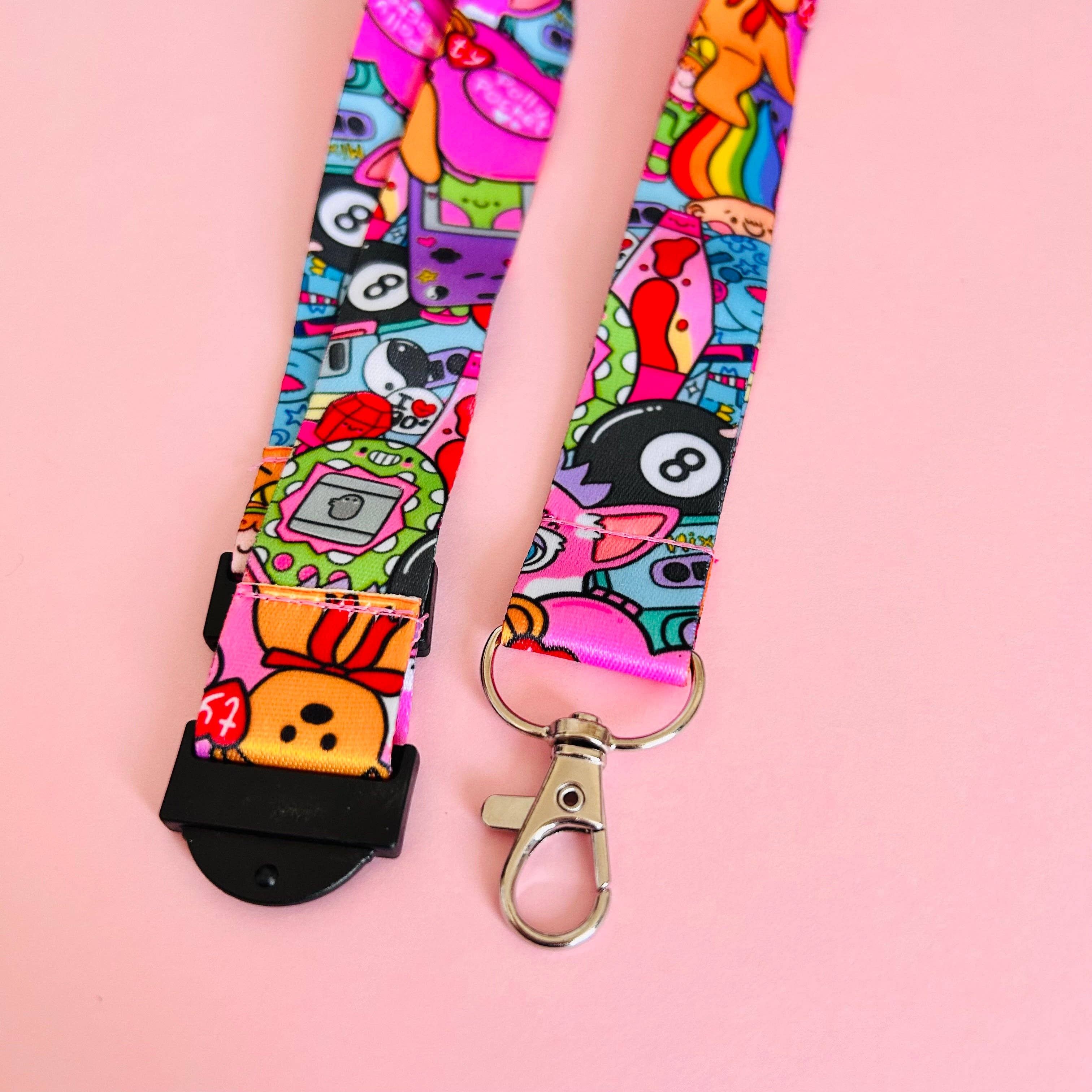 Kellylou – wholesale Lanyard – Unisex – 90s Nostalgia Lanyard9