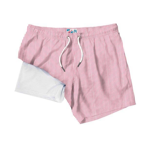 Red - Seersucker with Liner for wholesale by Bermies