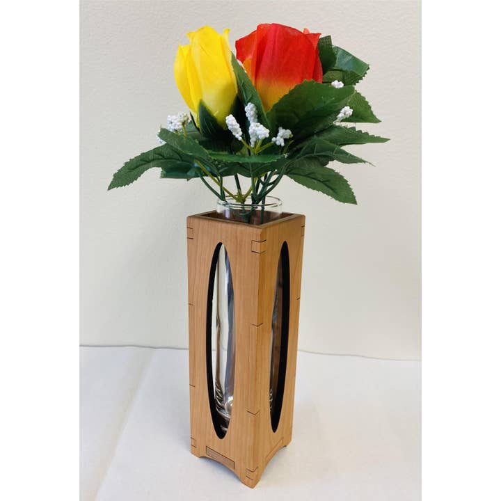 Vase - Open Window for wholesale by Wood You Tell Me, Inc.