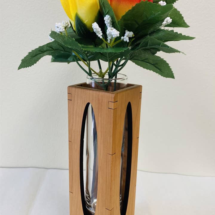 03OS Vase Open Side for wholesale by Wood You Tell Me, Inc.