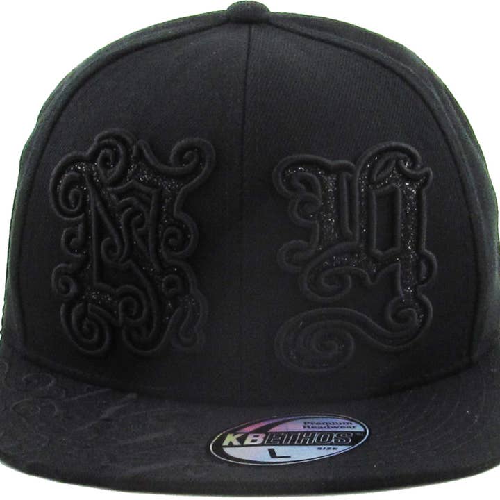 KBETHOS - Wholesale Flat-brimmed cap – Men's - New York Fitted1