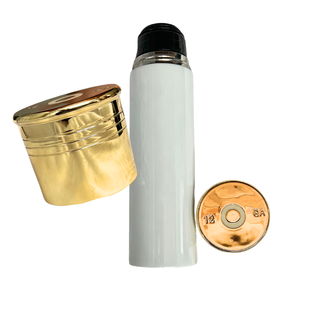 Sublimation Kings of Florida - Wholesale Insulated Mug/Tumbler - 25-Ounce Shotgun Shell Sublimation Tumbler- Stainless Steel 2