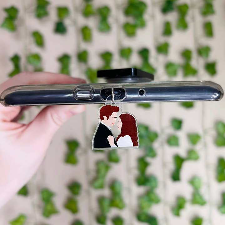 Kindle Charm, Twilight Prom Bookish E-Reader Dust Plug for wholesale by Amberlin Studio