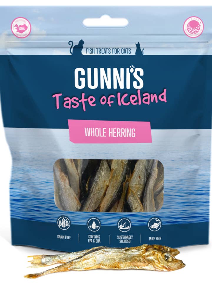 CAT WHOLE HERRING for wholesale by Gunni's Pet