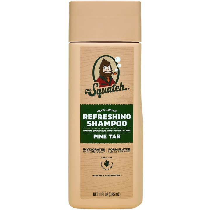 Pine Tar 11oz Shampoo - 6 units for wholesale by Dr. Squatch