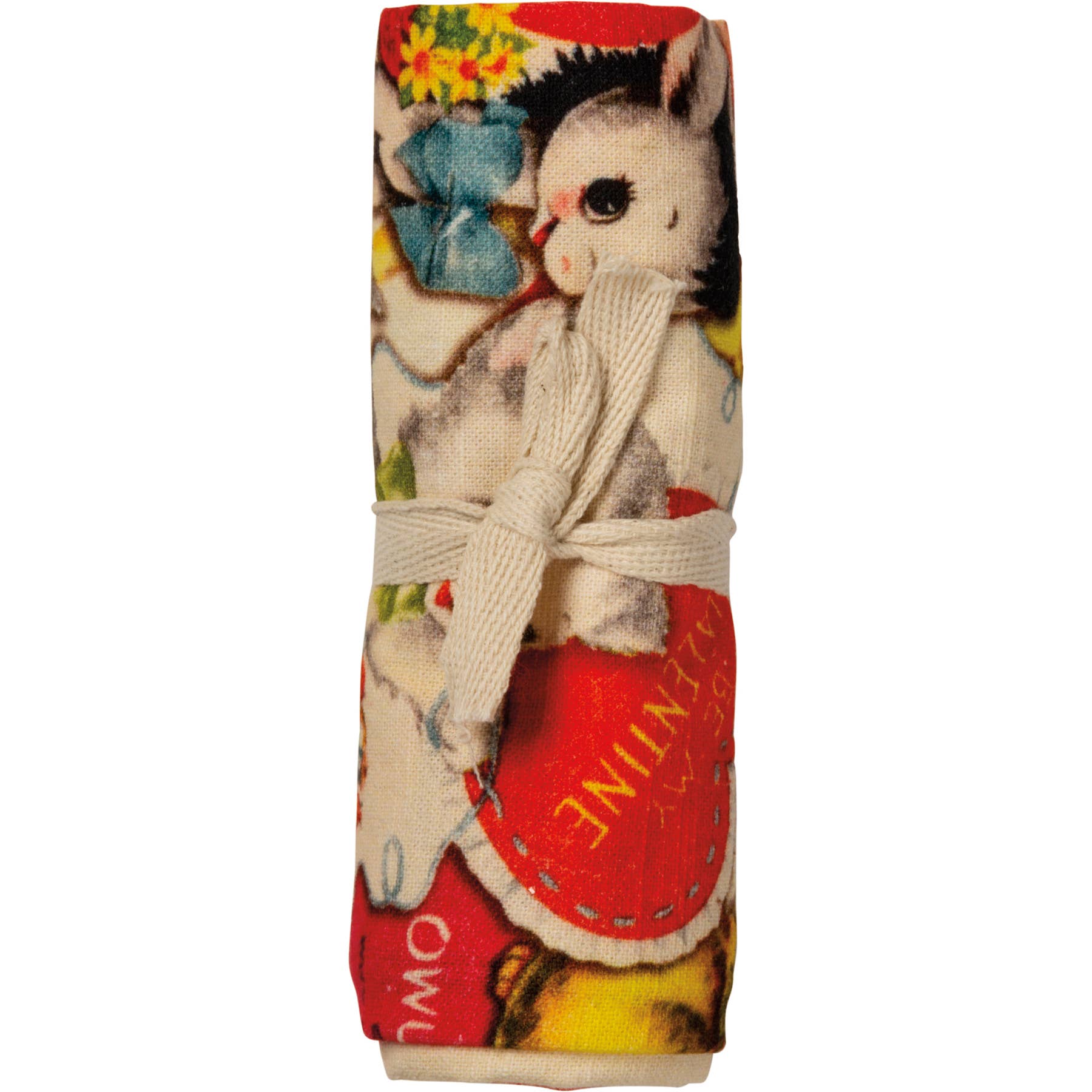 Primitives by Kathy - Wholesale Tea Towel - Longing To Be Your Valentine Kitchen Towel2