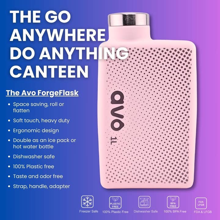 Ranger Canteen – 1L Collapsible Silicone Water Bottle | SB for wholesale by Avo Design