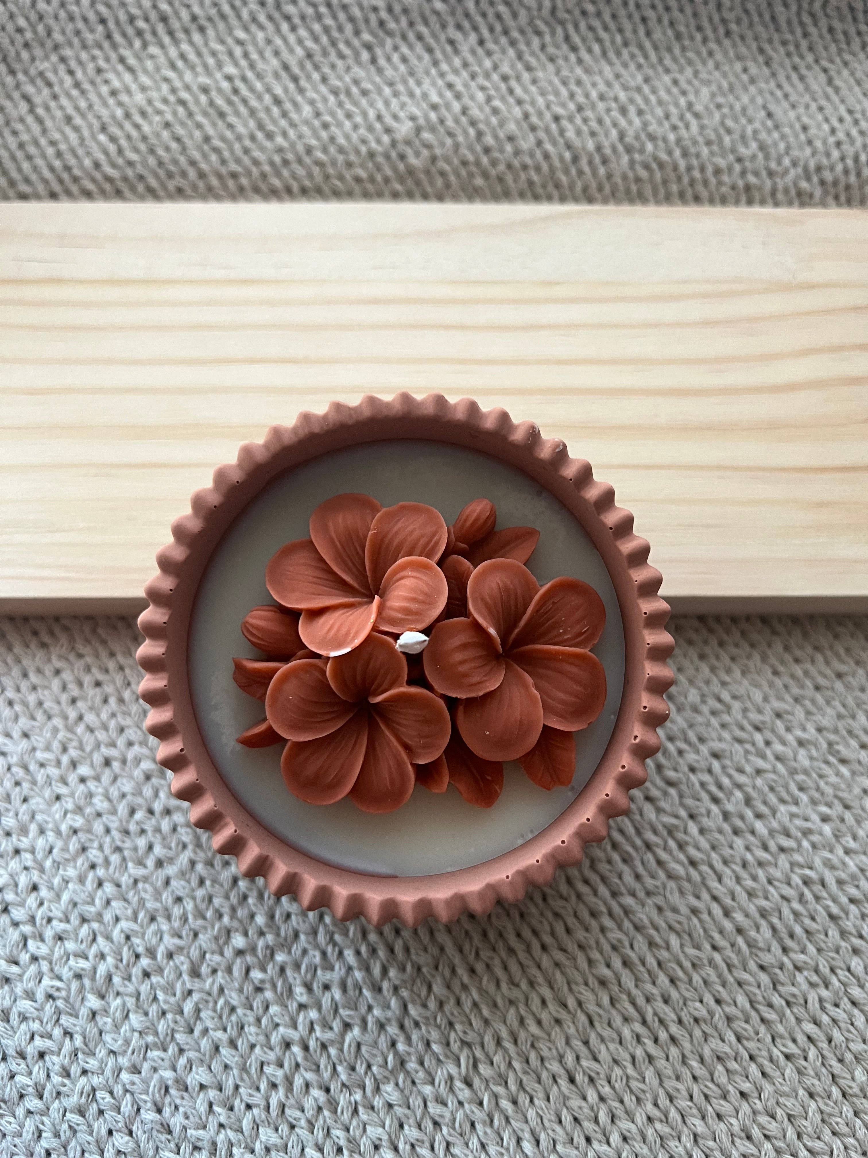 Mísis Handmade Home decor - Vente Bougies originales - Bougie en Cire de Soja - Hortensia | 90g4