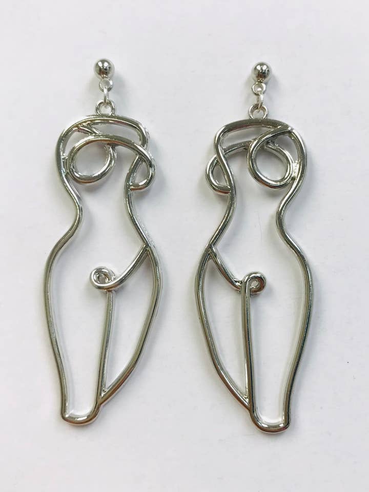 Wholesale Naked Female Body Earrings for wholesale by SimpleNGreat
