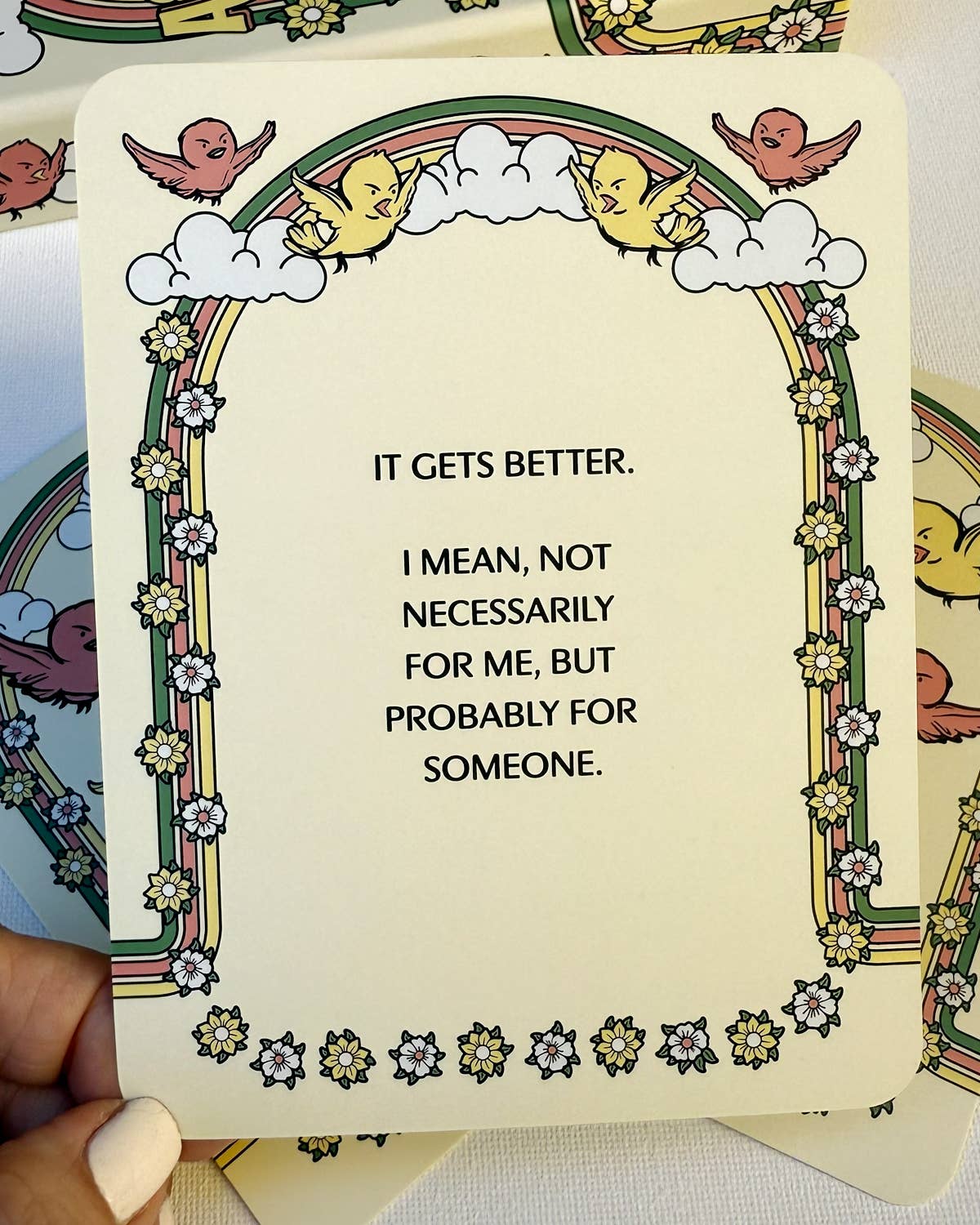 Boredwalk - Wholesale Tarot/Oracle Card - Cynical Affirmations5