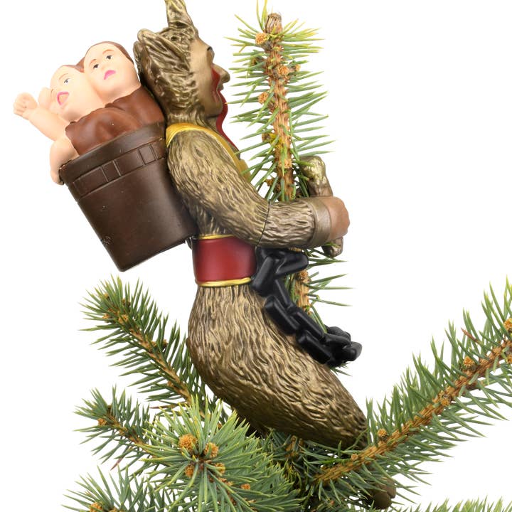 Tree Buddees - Wholesale Tree Topper - Creepy Krampus Tree Topper for Christmas or Halloween Trees - Large 10"2