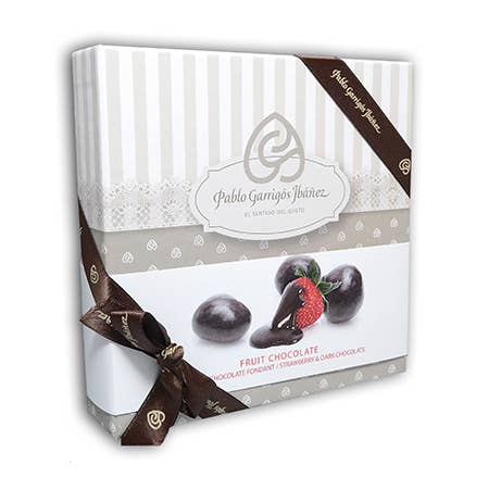 PABLO GARRIGÓS IBÁÑEZ - Wholesale Chocolate Box - Chocolate Vintage Strawberry & Dark Chocolate 120g0