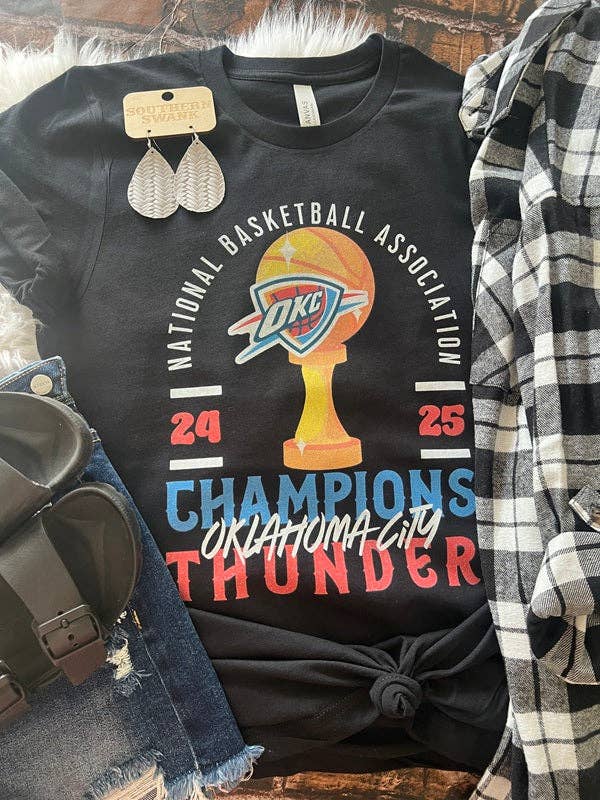OKC Champions Tee for wholesale by Southern Swank