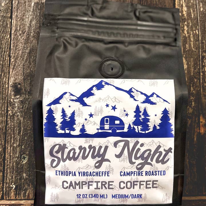 Campfire Coffee Co. – Großhandel Kaffeebohnen – Sternennacht: Äthiopien Yirgacheffe - Ganze Bohne