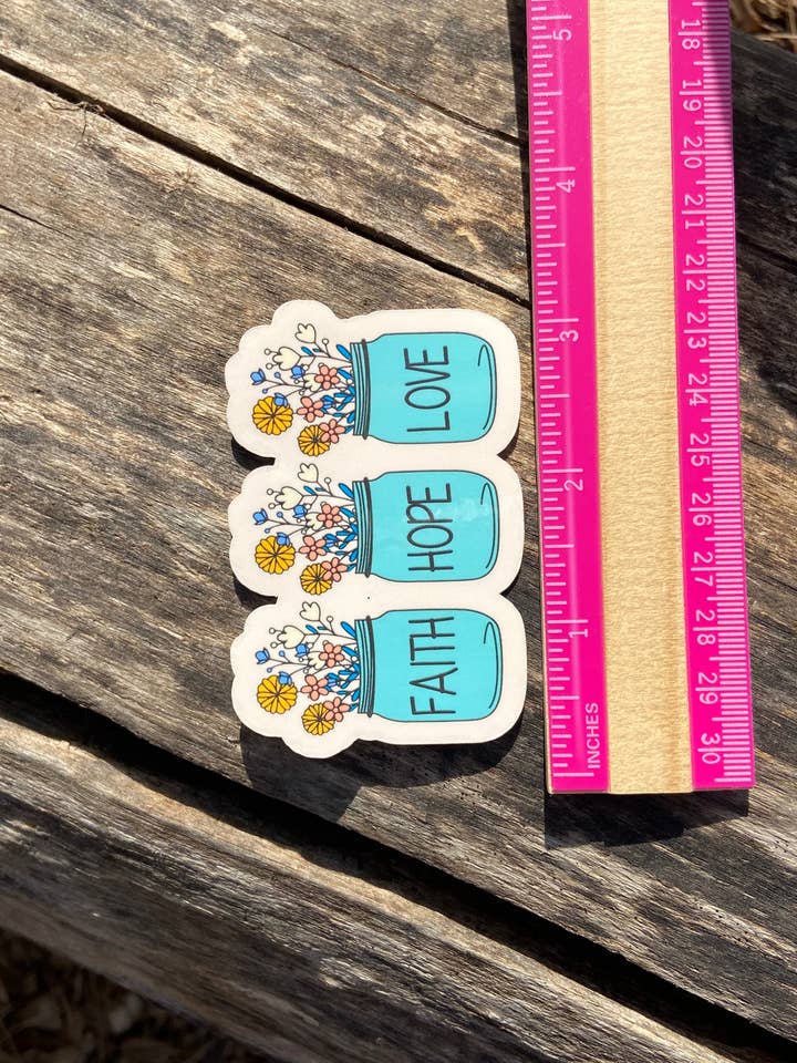 Foi Espérance Amour pour la vente par Carey Dailey Creations