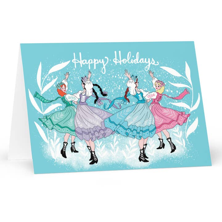 Winter Wonderland Holiday Card / Happy Holidays Card / Christmas Cards for wholesale by Cactus & Cedar