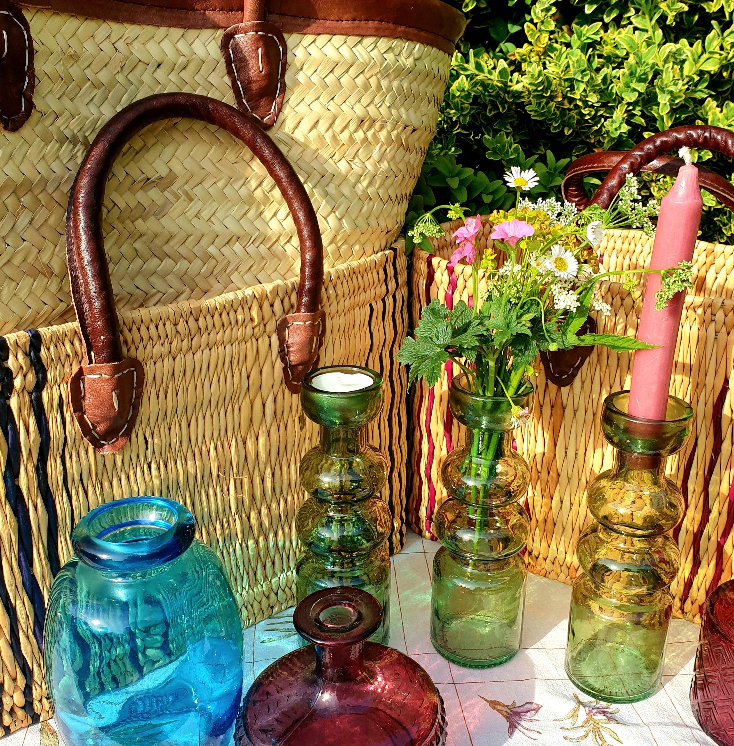 Jarapa - Venta al por mayor Floreros - Jarrón Martos de Vidrio Reciclado 16 cm1