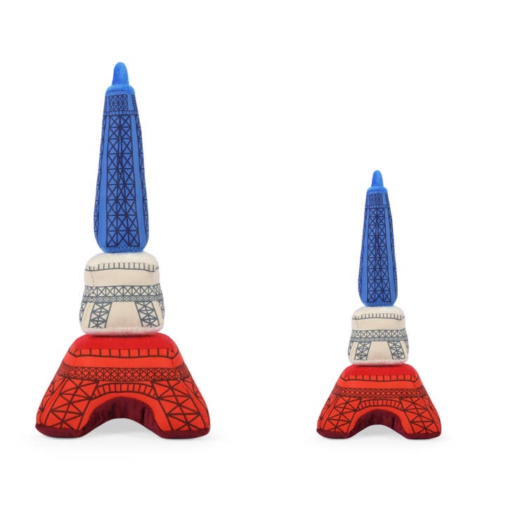 P.L.A.Y. Pet Lifestyle and You - Wholesale Pet Plush Toy - Dog - Totally Touristy - Paris Eiffel Tower3