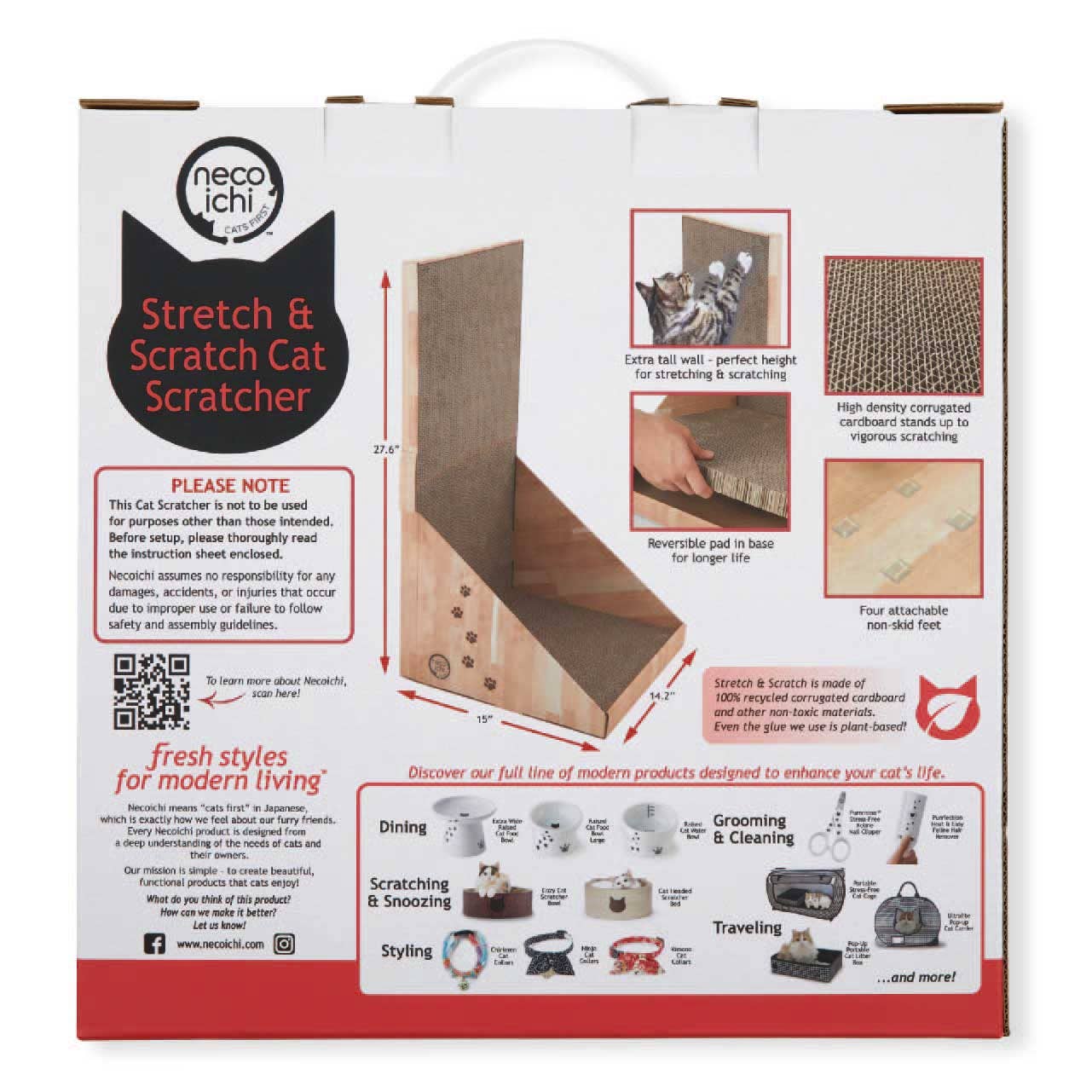MOON-X USA, INC. - Wholesale Pet Scratcher - Cat - Stretch & Scratch Wall Cat Scratcher2