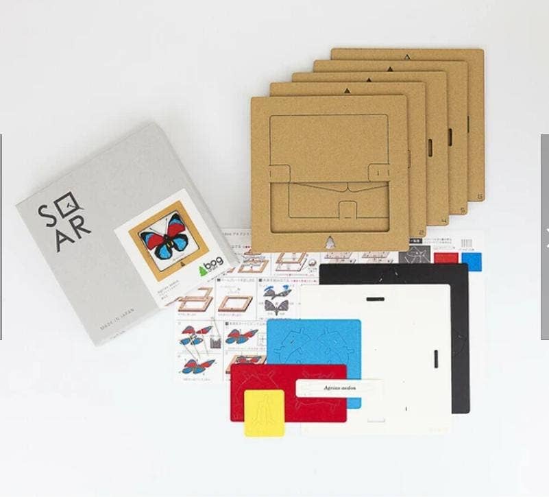 「FUNJI」In Japan - Wholesale DIY Craft Kit - DIY 3D Origami Butterfly Craft Kit - Japanese Art5