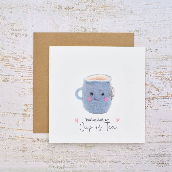 Langs - Wholesale Everyday Greeting Card - Tiny World Just My Cup of Tea Card