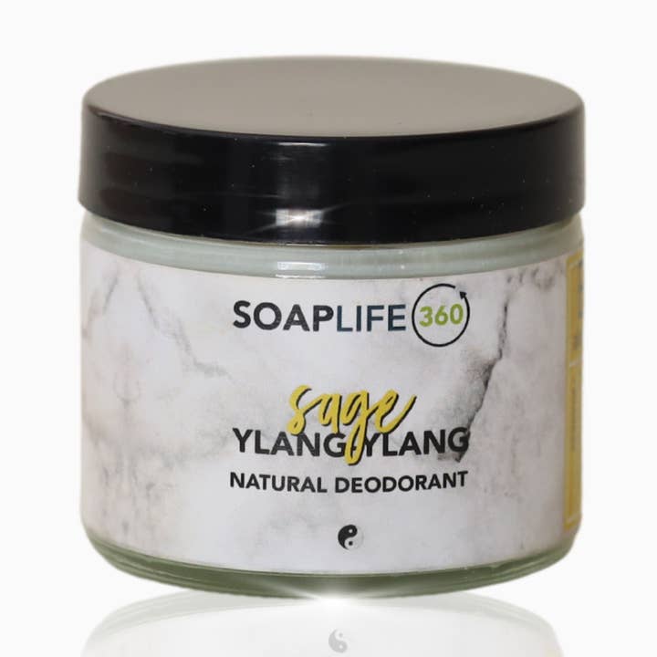 Sage + Ylang-Ylang Natural Deodorant for wholesale by Soaplife360