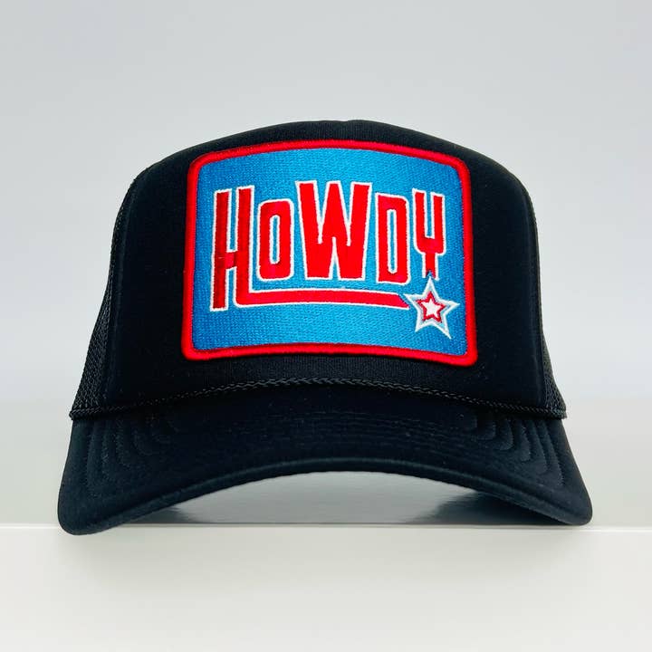 Howdy - Stars & Stripes (Black) for wholesale by Port Sandz