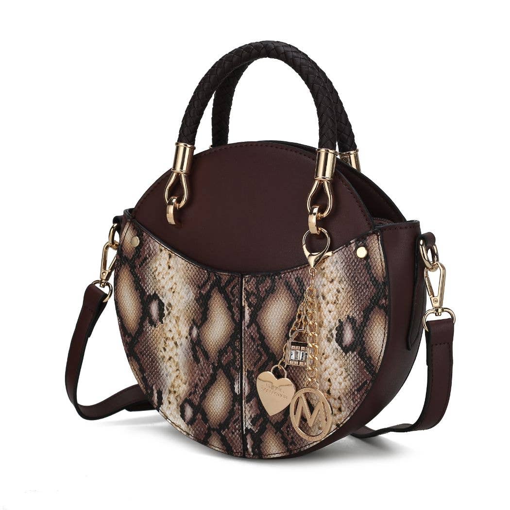 MKF Collection – Großhandel Umhängetasche - Damen – Camille Umhängetasche aus vegane Leder für Damen von Mia k.1