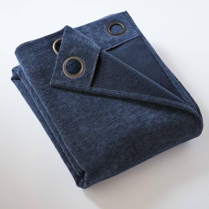 CURTAIN 140 x 240 cm BJORN Midnight for wholesale by L'effet Papillon