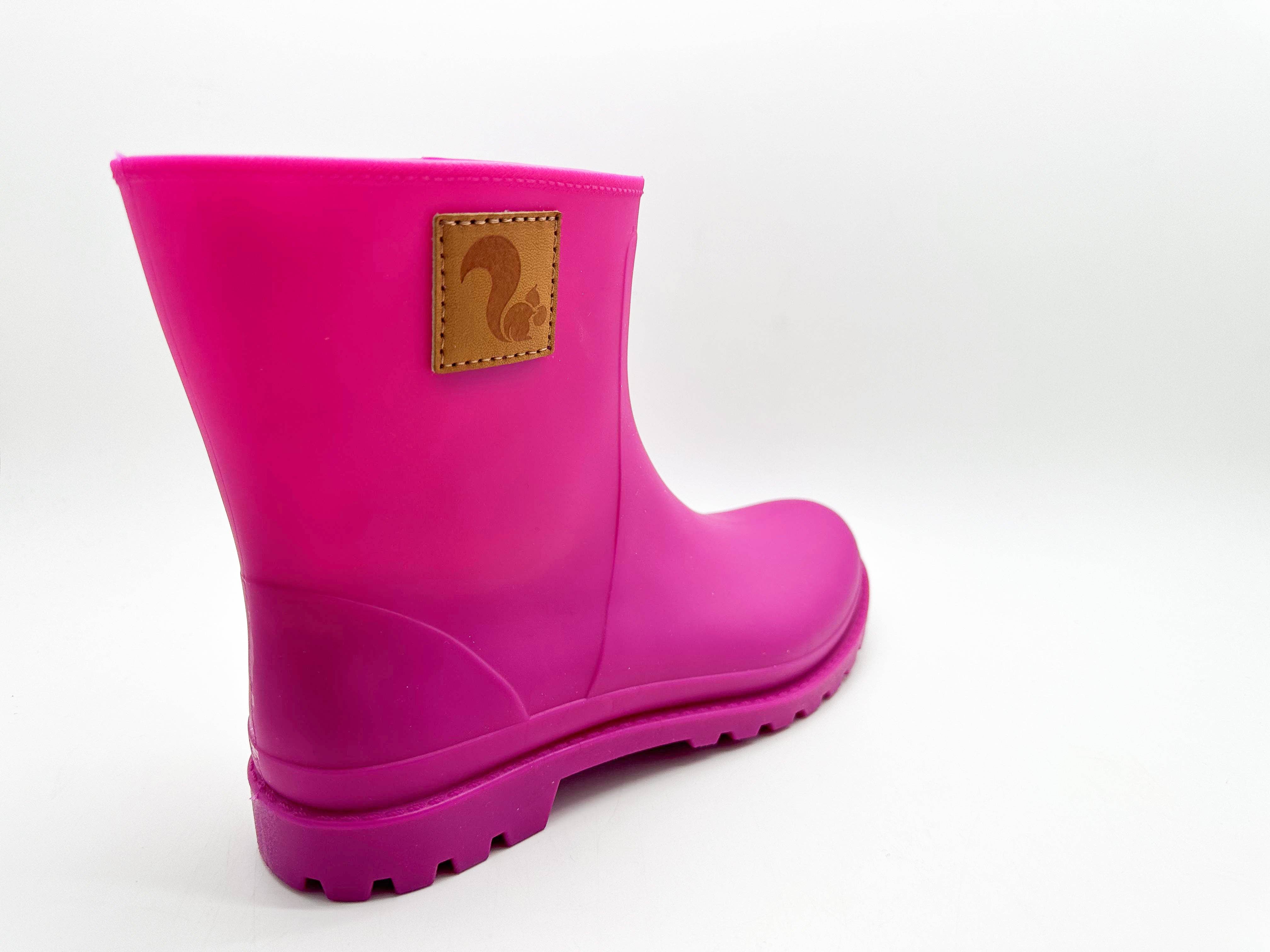 thies ® Bio Rainboot orchid pink vegan | 100% waterproof biodegradable rainboots for wholesale on Faire4