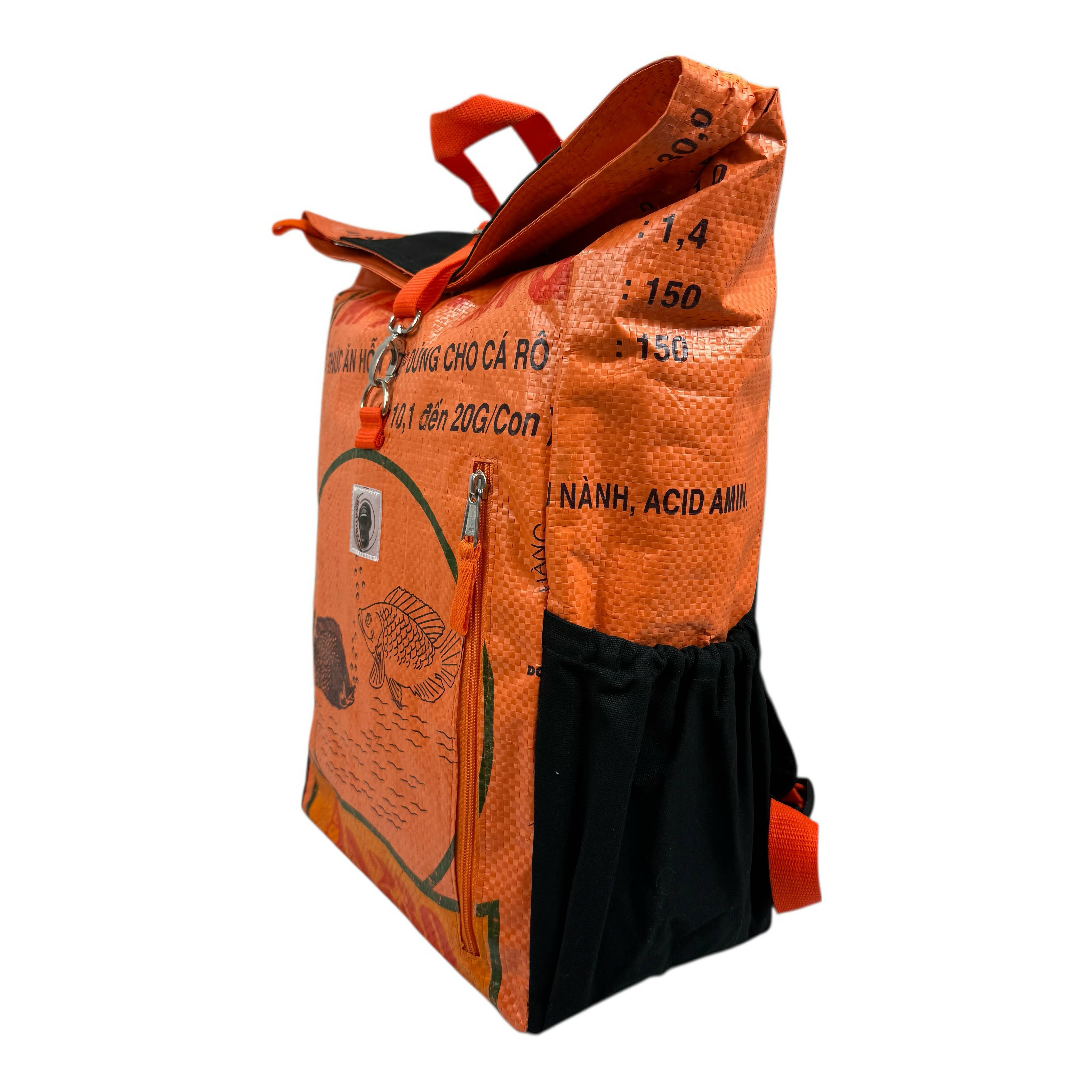 BEADBAGS - Wholesale Backpack - Unisex - Beadbags Classic Adventure Backpack Ri100 orange4