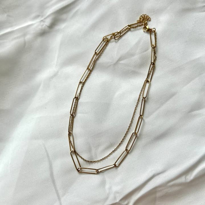 Collana combinata a catena con clip per la vendita all'ingrosso da parte di Adore Your Jewellery