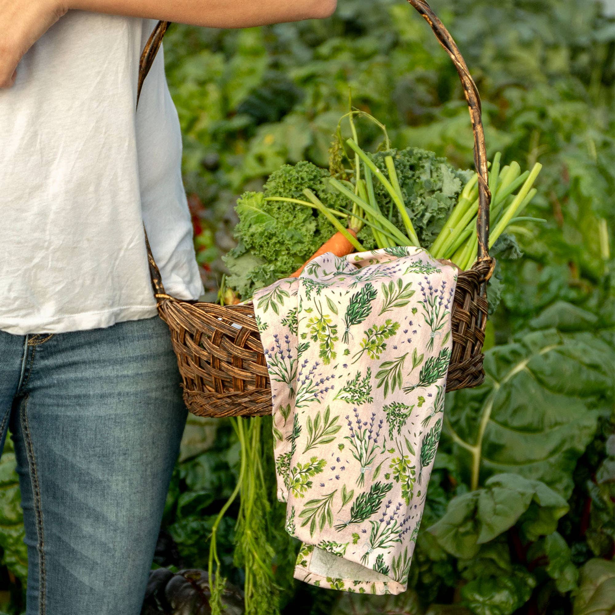 1canoe2 | One Canoe Two Paper Co. - Wholesale Tea Towel - Herbs Kitchen Towel0