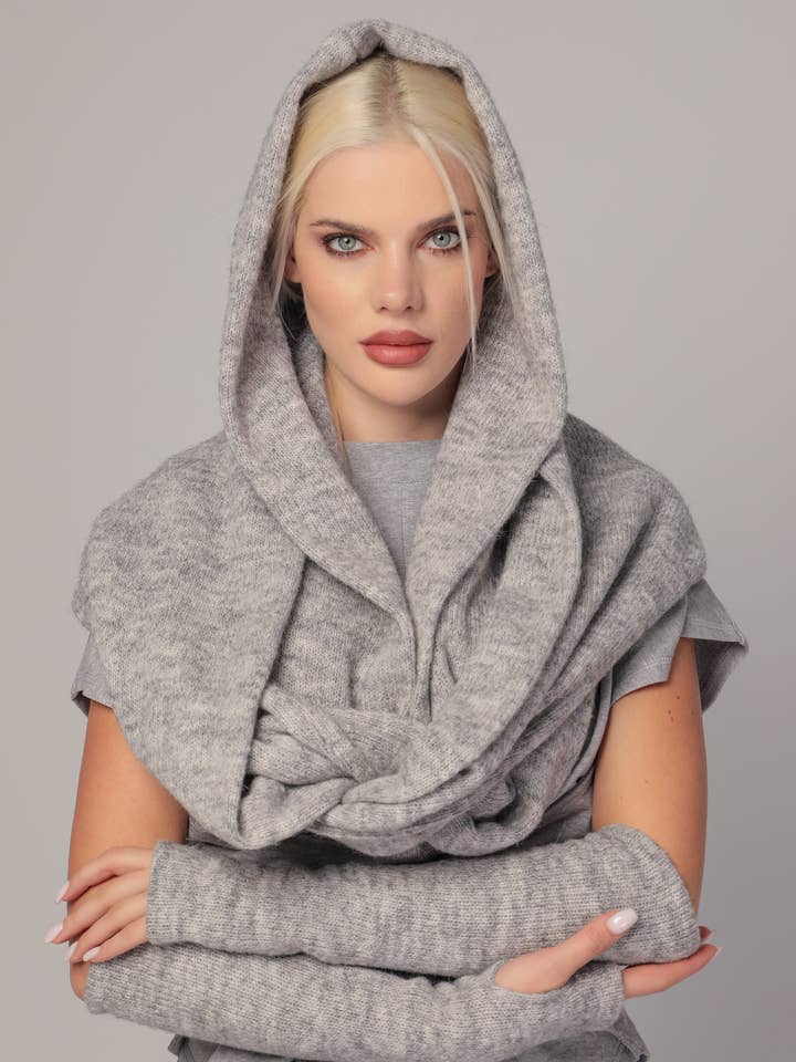 Bufanda de tejido de punto suave: /ETTA/ para venta al por mayor de ADEPTT