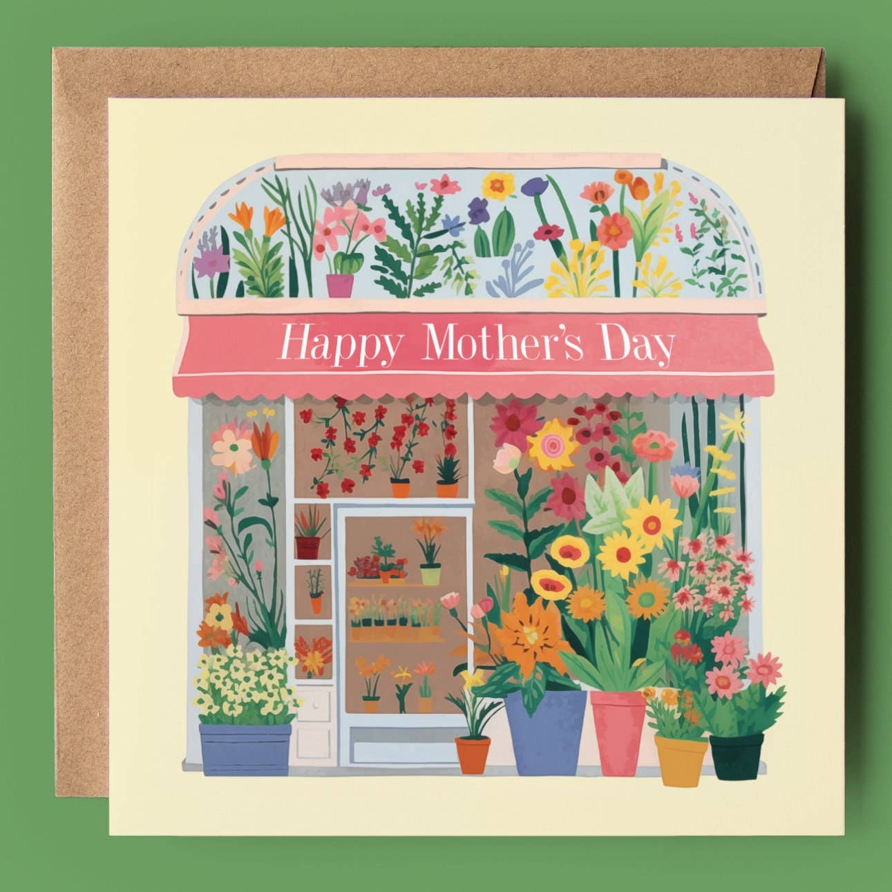 Good Post Day – wholesale Everyday greeting card – Mother's Day Florist Shop Card1