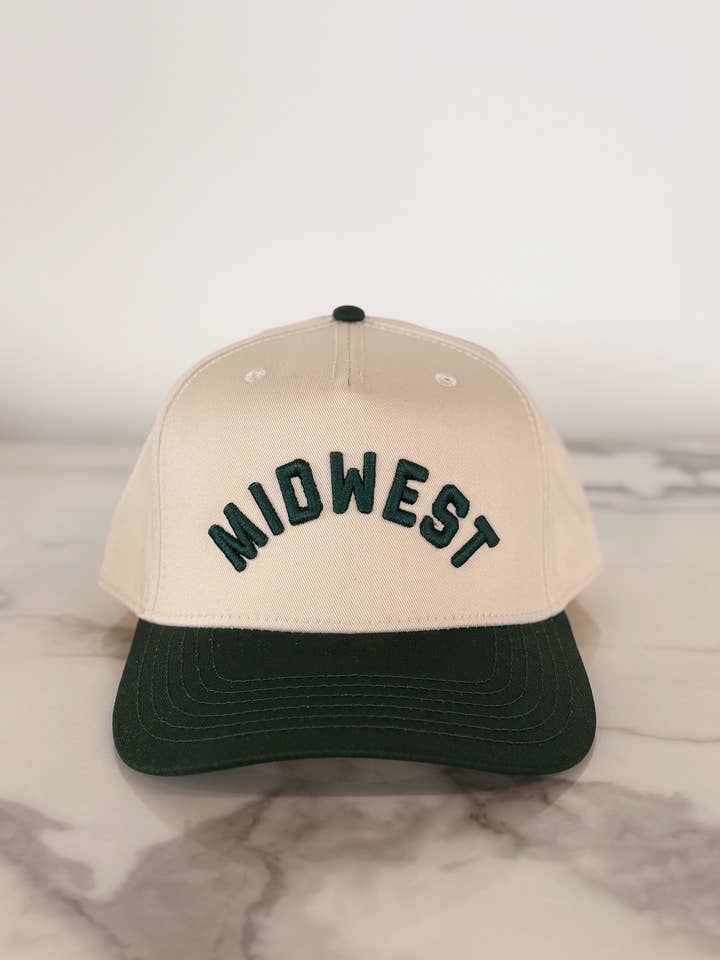 Midwest Two Tone Puff Embroidered Hat and other Purchase Wholesale midwest tees. Free Returns & Net 60 Terms on Faire trending on Faire.