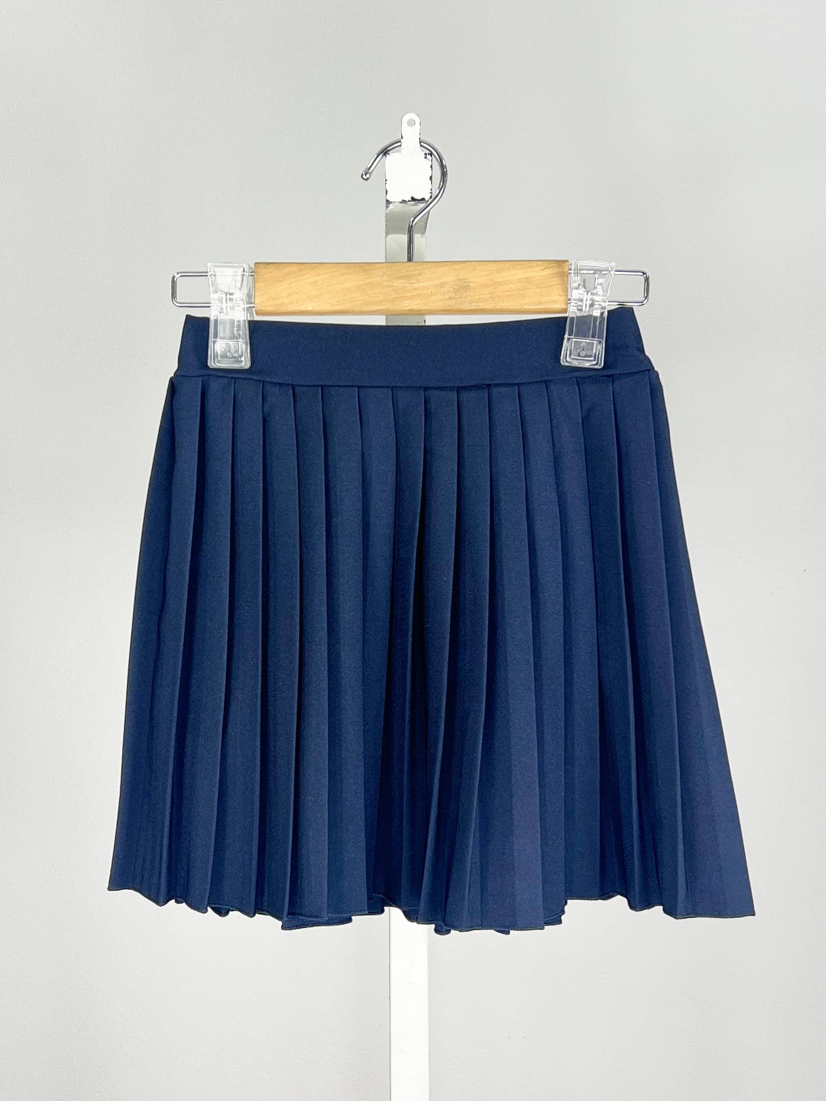 MINI MIGNON PARIS - Wholesale Skirt - Kids - Solid pleated schoolgirl skirt for girls0