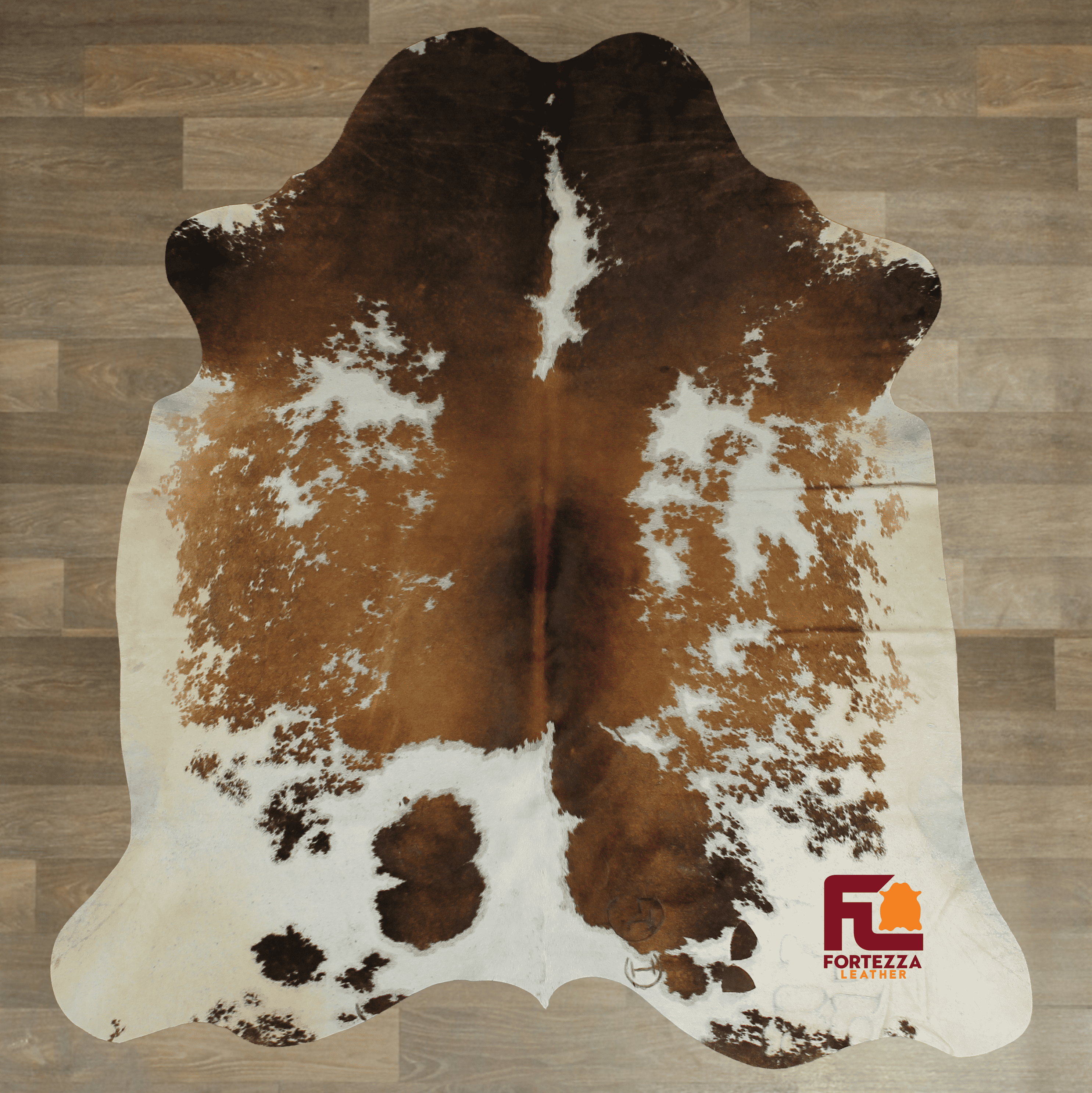 Fortezza Leather - Wholesale Area Rug - Exotic Cowhide Rug (Size 7'0'' x  7'0'') A0340