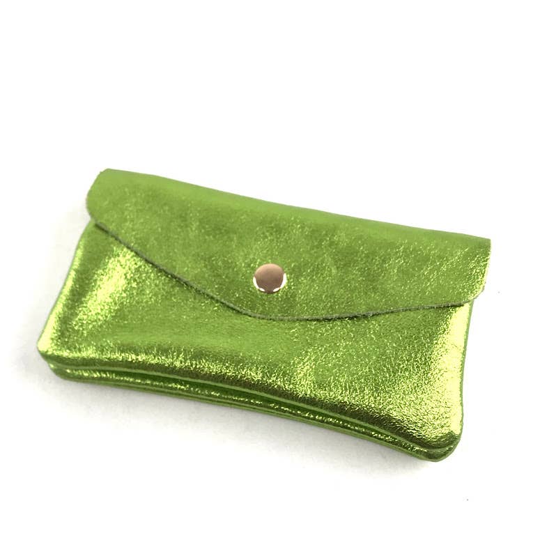 MILANO AMOUR – wholesale Myntväska - Dam – Patty myntplånbok i laminerat metalliskt läder2