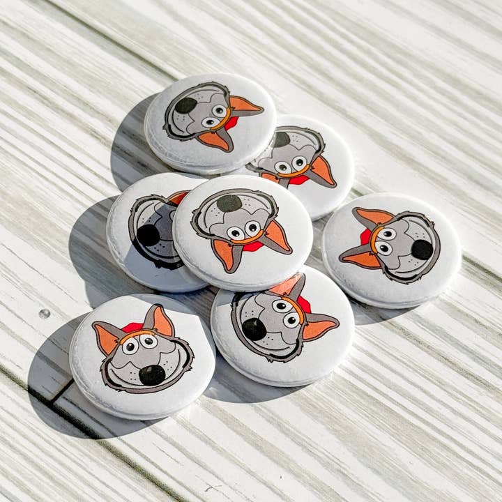 Kansas City 1” Buttons - 3 Options for wholesale by Sadie Made Things