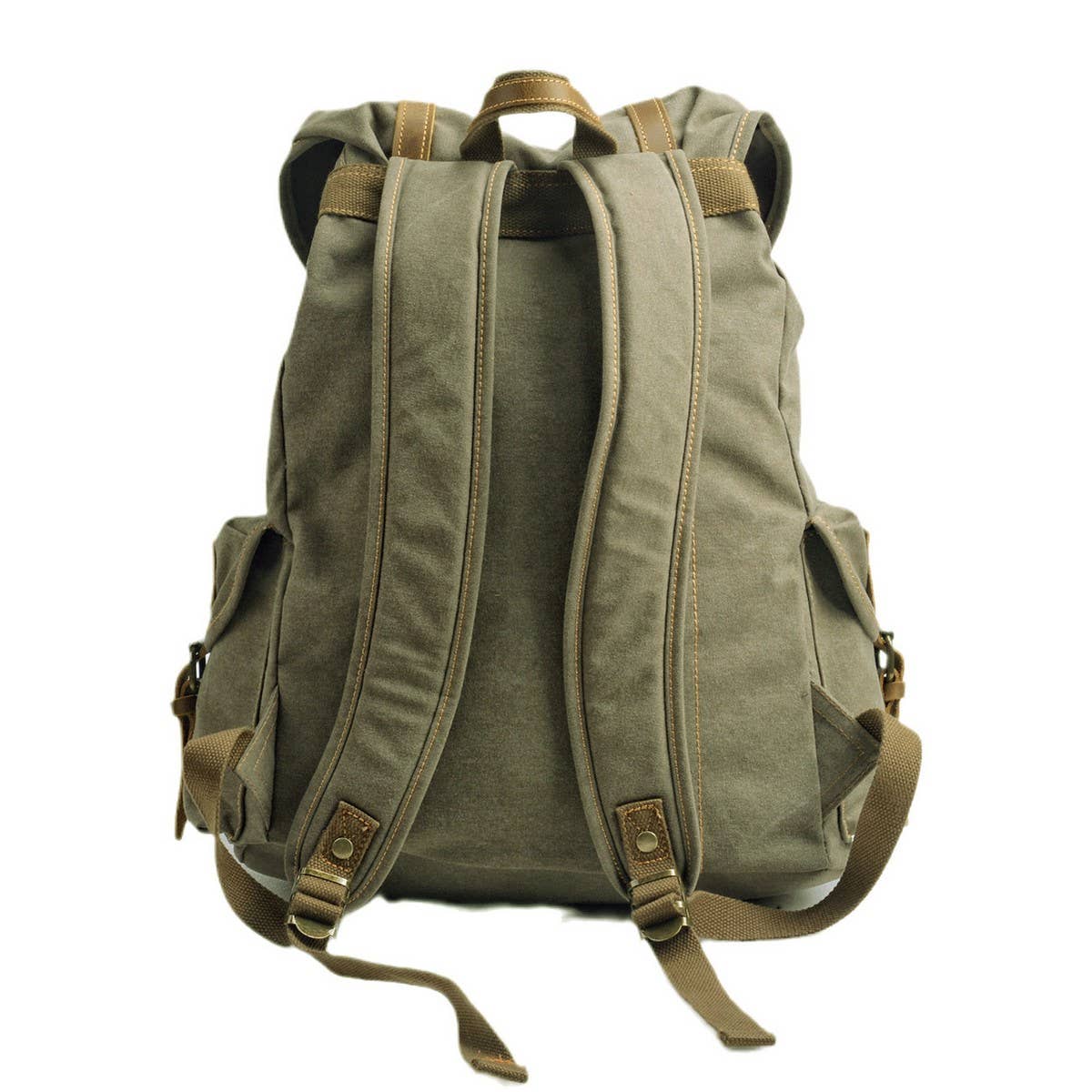 ACCITY - Wholesale Backpack - Unisex - Vintage Canvas Large Capacity Backpack_CWAB55286